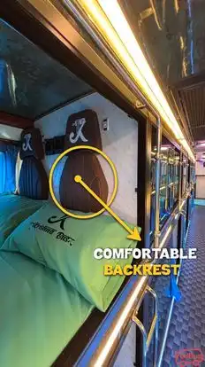 Krishna Bus (Sai yatra company) Bus-Seats Image