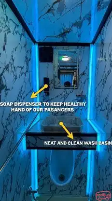Krishna Bus (Sai yatra company) Bus-Amenities Image