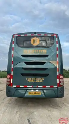 Rudhra Roadlines Bus-Seats layout Image