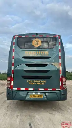 Rudhra Roadlines Bus-Seats layout Image