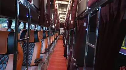 Bharathi Tours & Travels Bus-Seats layout Image