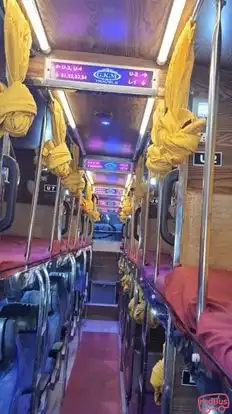 GKM Travels Bus-Seats layout Image