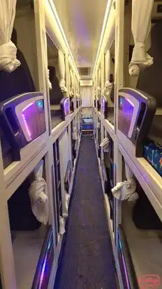 Rajdhani Travels Bus-Seats layout Image