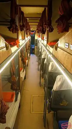 DK SAVARKAR TRAVELS Bus-Seats layout Image