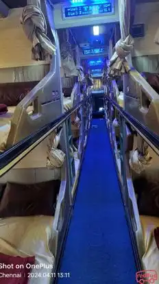 SRI KALAI TRAVELS Bus-Seats layout Image
