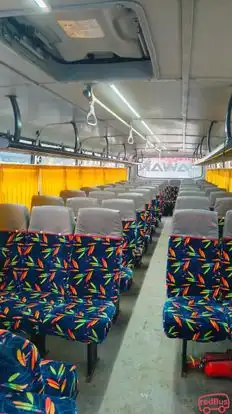 Pawan Travels Balaghat Bus-Seats layout Image