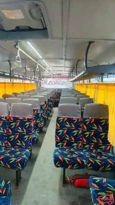 Pawan Travels Balaghat Bus-Seats layout Image