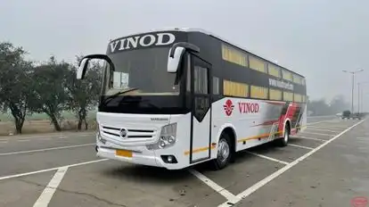 Vinod Bus Service Bus-Seats layout Image