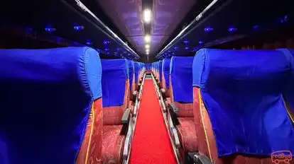 New Akash Travels Bus-Seats layout Image