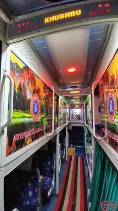 Khushbu Travels Sagar Bus-Seats layout Image