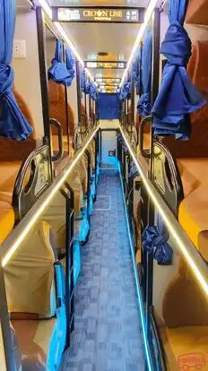 Crownline Travels Bus-Seats layout Image