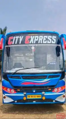 City Express Travels Bus-Seats layout Image
