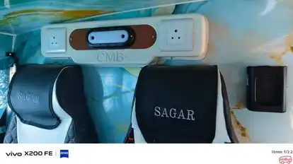 Sagar Travels (ABD) Bus-Seats layout Image