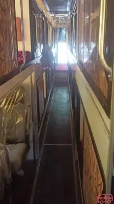 Rajdhani Express Bus-Seats layout Image