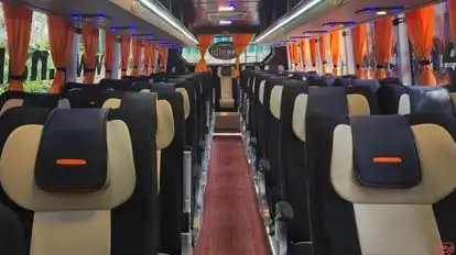 Nanthi Travels Bus-Seats layout Image
