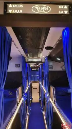 Nanthi Travels Bus-Seats layout Image