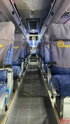 Mayurra Travels Bus-Seats layout Image