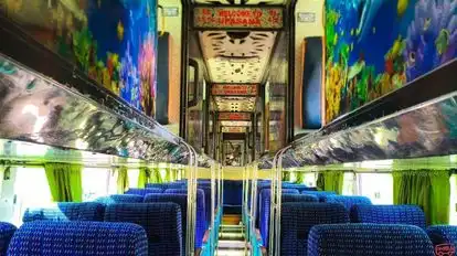 Upasana Transport Bus-Seats layout Image