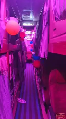 Upasana Transport Bus-Seats layout Image