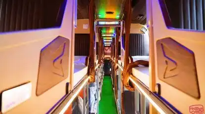 Holidays Tours and Travels Bus-Seats layout Image