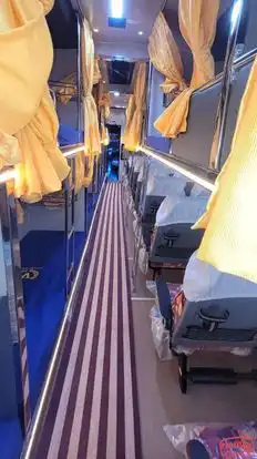 Vandana Travels  Bus-Seats layout Image