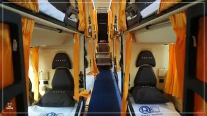 Rajan Travels Bus-Seats layout Image