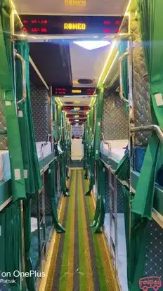 Rudra Romeo Travels Bus-Seats layout Image