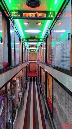 Salasar vaishnav travels Bus-Seats layout Image