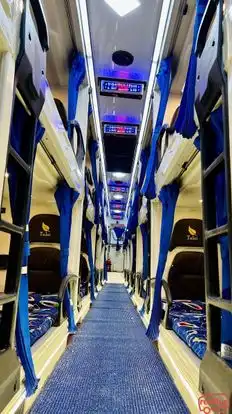 Tulsi Travels Bus-Seats layout Image
