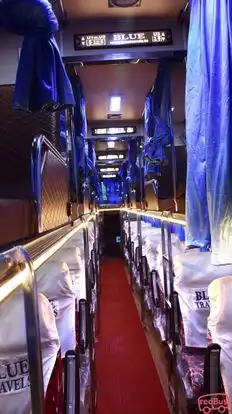 Blue Travels  Bus-Seats layout Image