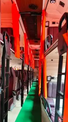 Aradhana Bus Service Bus-Seats layout Image