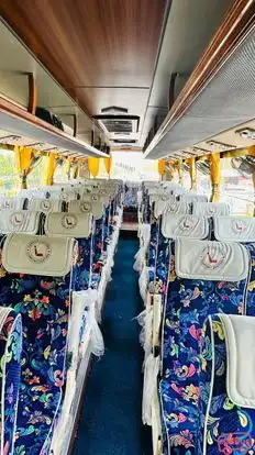 Satguru Tours & Travels Bus-Seats layout Image