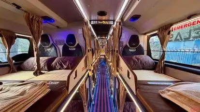 Butterfly Holidays Bus-Seats layout Image