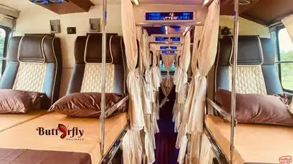 Butterfly Holidays Bus-Seats layout Image