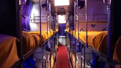 Sri Srishti Tourist Bus-Seats layout Image