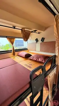 Green Bird Tours & Travels Bus-Seats layout Image