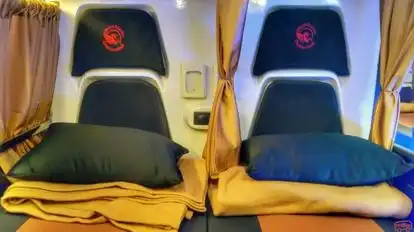 Unicorn Express Bus-Seats layout Image