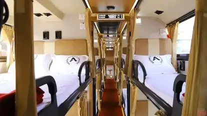 Aastha Tourist and Logistics Bus-Seats layout Image