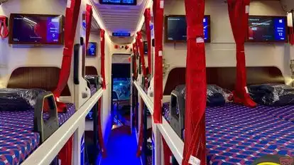 Raipur Cruiser Bus-Seats layout Image