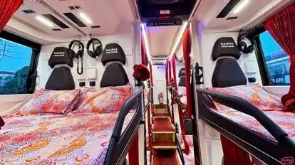 Raipur Cruiser Bus-Seats layout Image