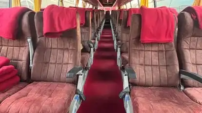 Shree mann travels Bus-Seats layout Image