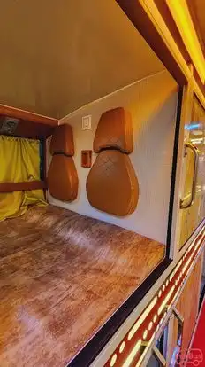 Khajuraho Travels Pvt Ltd Bus-Seats Image