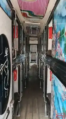 Galaxy Travels Bus-Seats layout Image