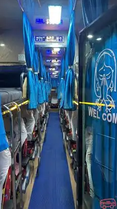 Shiva Parvathi Tours And Travels Bus-Seats layout Image