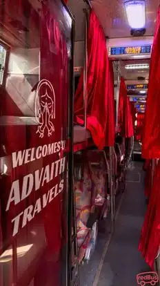 ADVAITH TOURS AND TRAVELS Bus-Seats layout Image