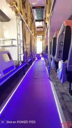 Saniya Travels Bus-Seats layout Image