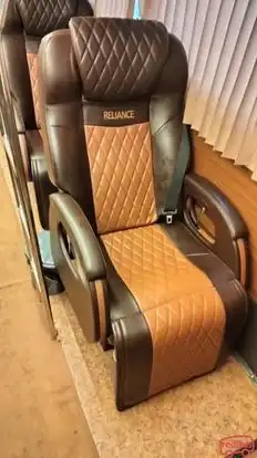 Reliance Travels Bus-Seats Image