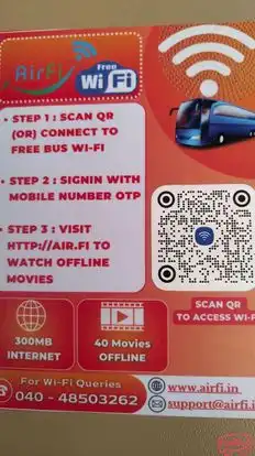 JAI MARUTHI TRAVELS Bus-Amenities Image