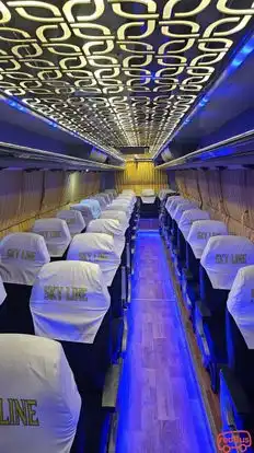 SKYLINE Roadways Bus-Seats layout Image