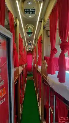 Jijamata Travels Bus-Seats layout Image